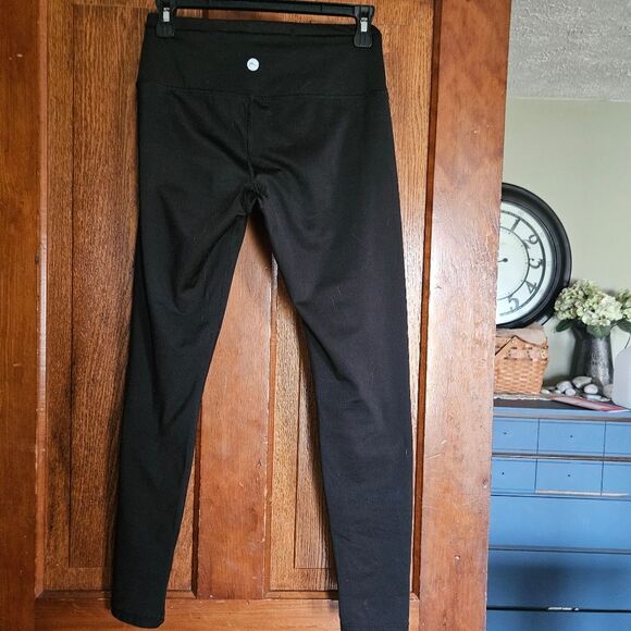 X-Gottex Black Athletic Leggings Size S | Pull-On Sports Performance Pants - Picture 1 of 6